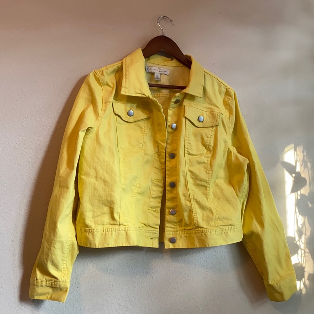 Yellow Jean Jacket